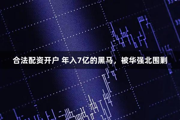 合法配资开户 年入7亿的黑马，被华强北围剿